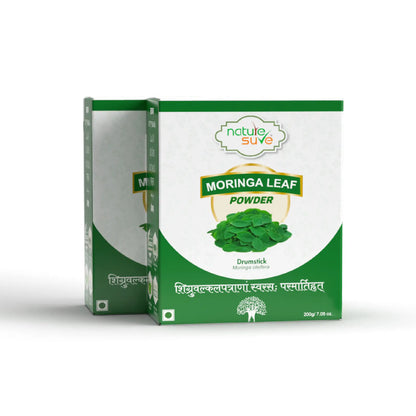 Nature Sure Moringa Leaf Powder 2x200g – Drumstick Atta Mix, AYUSH-Certified