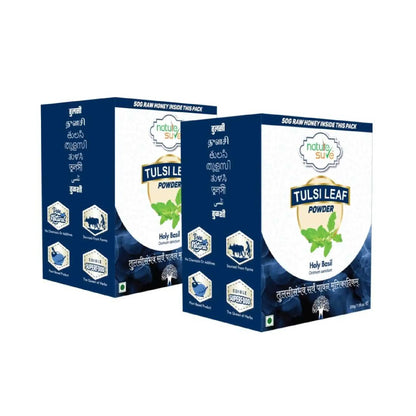 Nature Sure Tulsi Leaf Powder - 2x200g Pack