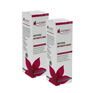 everteen Natural Intimate Wash for Feminine Hygiene in Women - 2x210ml Pack