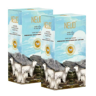 NEUD Goat Milk Moisturizing Lotion - 2x300ml Pack