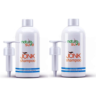 Nature Sure Jonk Shampoo 2x300ml – Ayurvedic Hair Cleanser for Men and Women