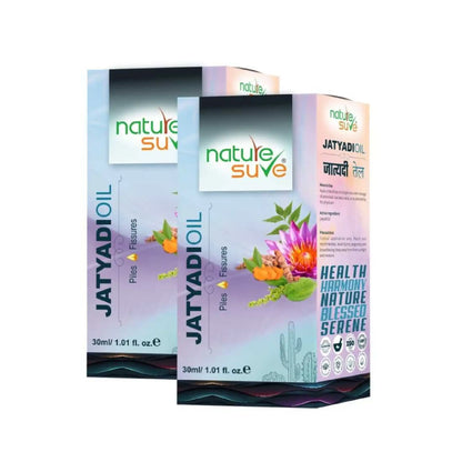 Nature Sure Jatyadi Oil 2x30ml – Classical Ayurvedic Topical Oil