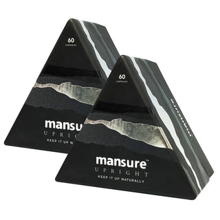 ManSure UPRIGHT 2x60 Capsules – Certified Ayurvedic Supplement for Men
