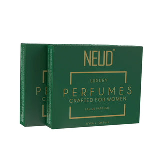NEUD Luxury Pocket Perfumes 6x10ml Set For Women - 2 Packs