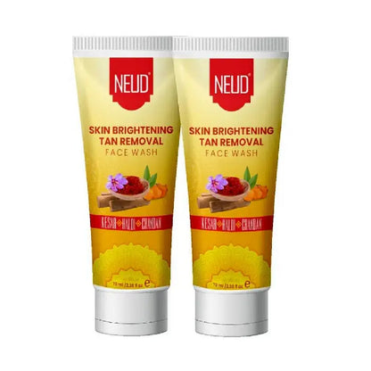 Buy 2 Packs 70ml NEUD Skin Brightening Tan Removal Face Wash Directly From Company - everteen-neud.com
