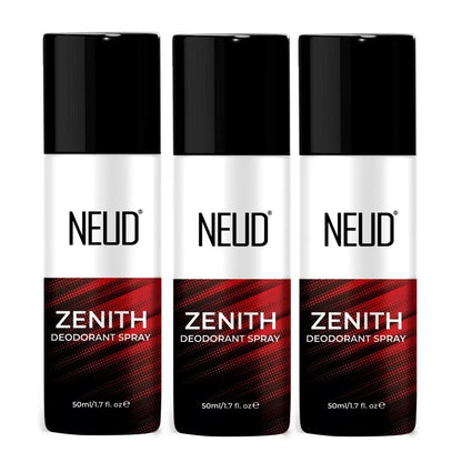 NEUD ZENITH Unisex Perfumed Body Spray Deodorant with Notes of Lotus, Szechuan Pepper, Sandalwood, 24-Hour Odor Protection - 50ml