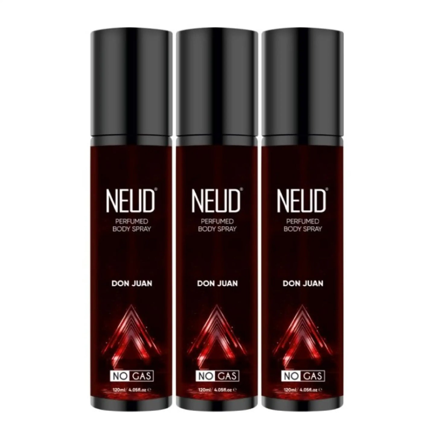 NEUD Don Juan Perfumed Body Spray - 3x120ml Bottles