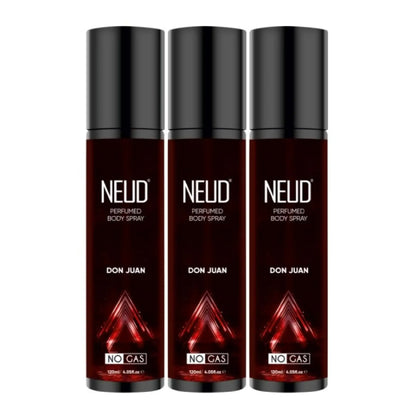 NEUD Don Juan Perfumed Body Spray - 3x120ml Bottles