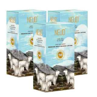 NEUD Goat Milk Moisturizing Lotion - 3x300ml Pack
