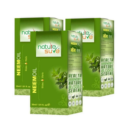 Nature Sure Neem Oil - 3x30ml Pack