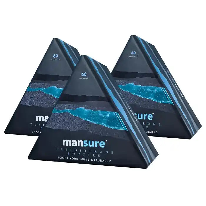 Buy 3 Packs ManSure TESTOSTERONE BOOSTER 60 Capsules - everteen-neud.com