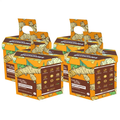 Buy 4 Packs Nature Sure Curcumin Daily Gummies For Good Health 45 Pieces - everteen-neud.com