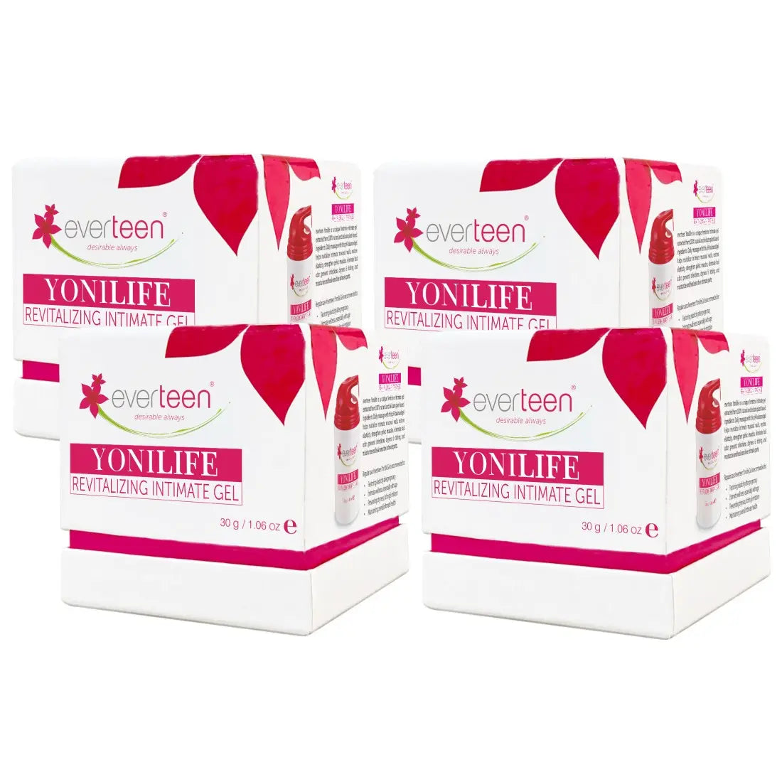 Buy 4 Packs everteen Yonilife Gel 30g for Revitalizing Intimate Parts in Women - everteen-neud.com