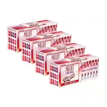 Buy 4 Packs NEUD Lush Bella Elegant Nail Polish - 12x6ml - everteen-neud.com