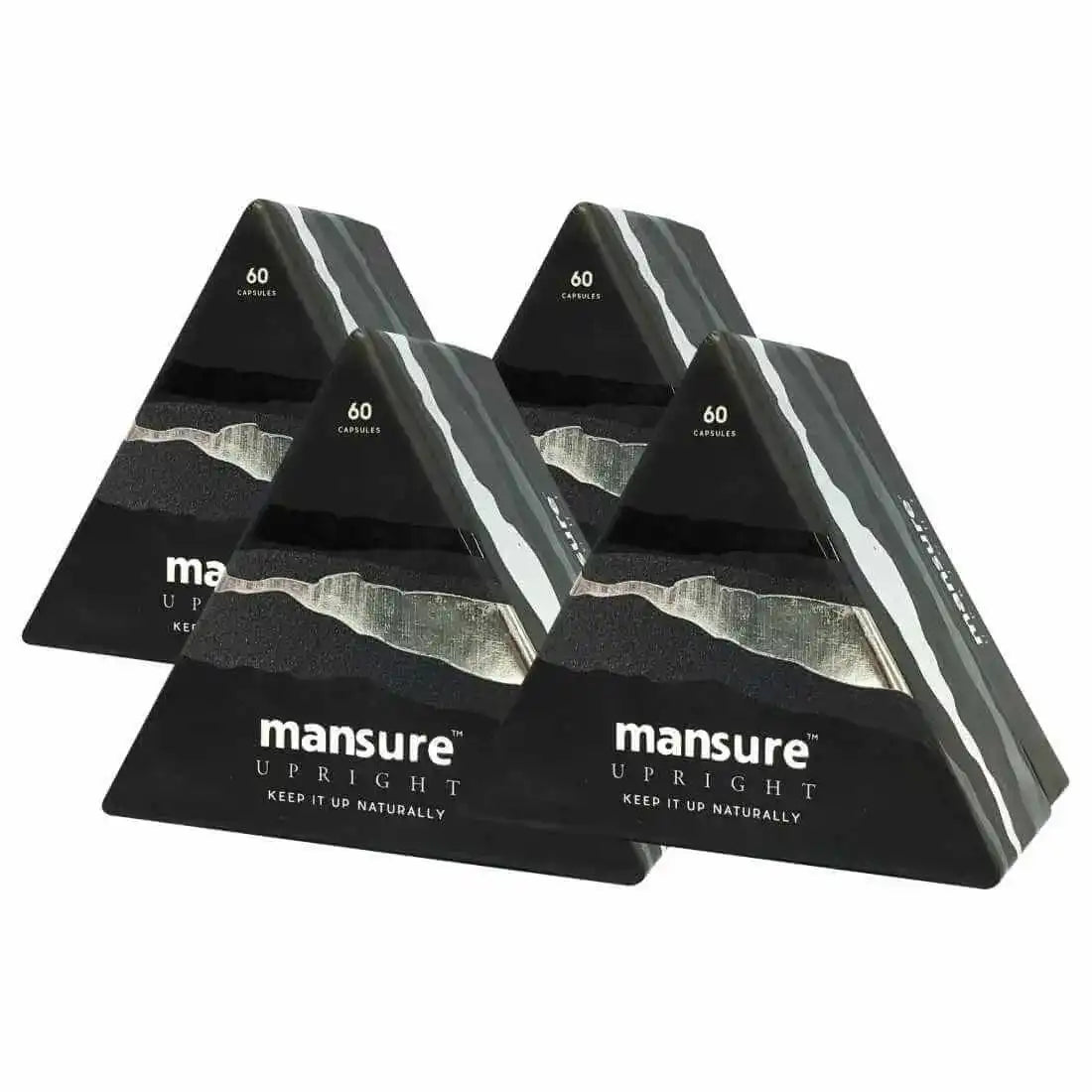 Buy 4 Packs of ManSure UPRIGHT for men's health 60 capsules on everteen-neud.com