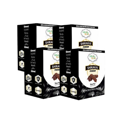 Nature Sure Shikakai Powder - 4x100g Pack