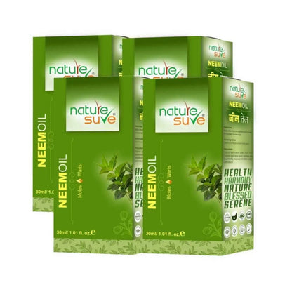 Nature Sure Neem Oil - 4x30ml Pack