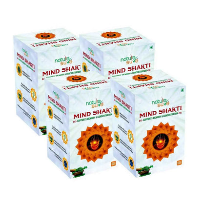 Nature Sure Mind Shakti - 4x60 Tablets Pack