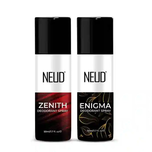 Buy NEUD Combo of Zenith and Enigma Deodorants 2x50ml at best prices directly from company - everteen-neud.com