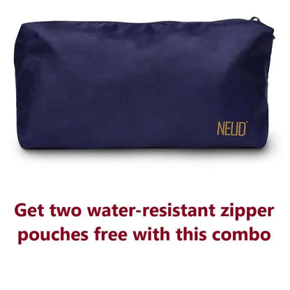 Get Two Water-Resistant Zipper Pouches Absolutely Free On Buying This NEUD Goat Milk Combo - everteen-neud-com