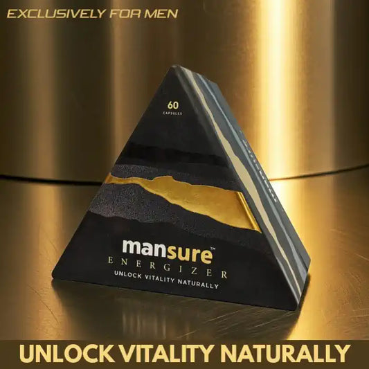 ManSure ENERGIZER with Swarna Bhasm, Shilajit, Kesar for Men