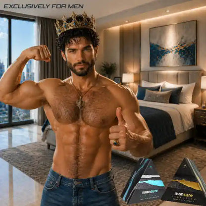 ManSure Combo - ENERGIZER and TESTOSTERONE BOOSTER Capsules For Men