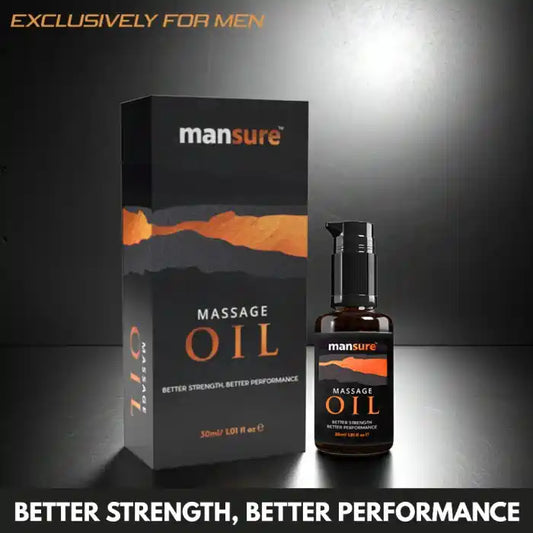 ManSure Massage Oil For Men - 30ml