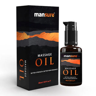ManSure Massage Oil 1x30ml – Ayurvedic Intimate Massage Oil for Men