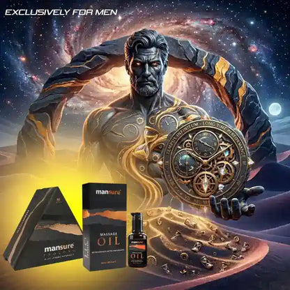 ManSure Combo: Massage Oil and PROLONG Capsules For Men
