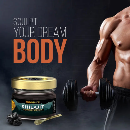 Sculpt Your Dream Body With Rigorous Lifestyle and ManSure Shilajit Pure Resin - everteen-neud.com