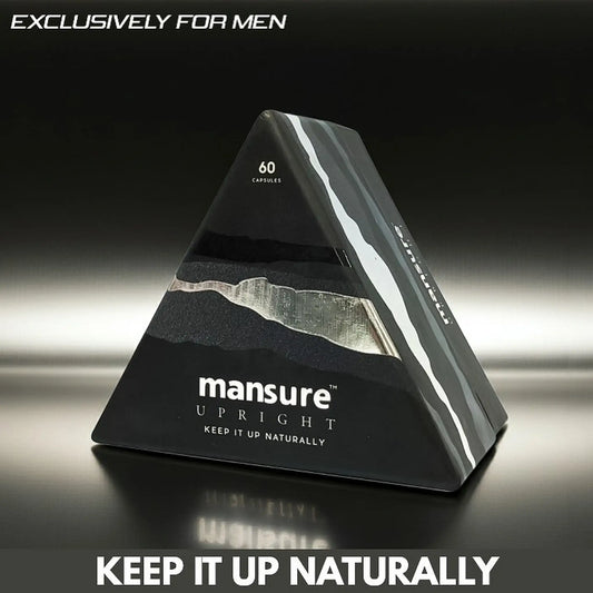 ManSure UPRIGHT for Men – 60 Certified Ayurvedic Capsules