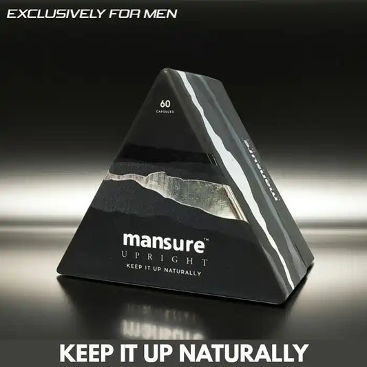 ManSure UPRIGHT with Lakshmana Ginseng, Safed Musli for Men