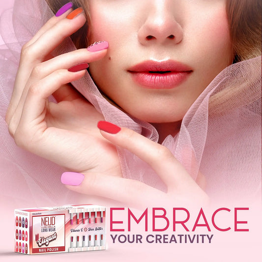 Embrace your creativity with NEUD Lush Bella Elegant Nail Polish - everteen-neud.com