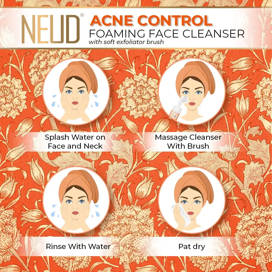 Using NEUD Acne Control Foaming Face Cleanser Is Very Easy - everteen-neud.com