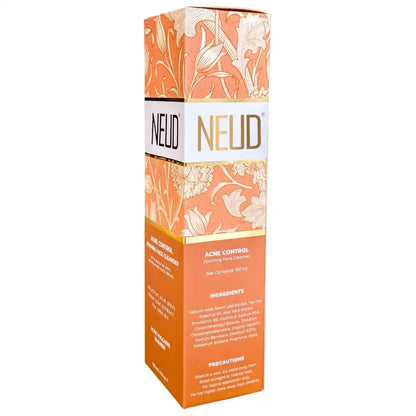 NEUD Acne Control Foaming Face Cleanser With Salicylic Acid, Neem and Tea Tree Oil is Shipped Worldwide - everteen-neud.com