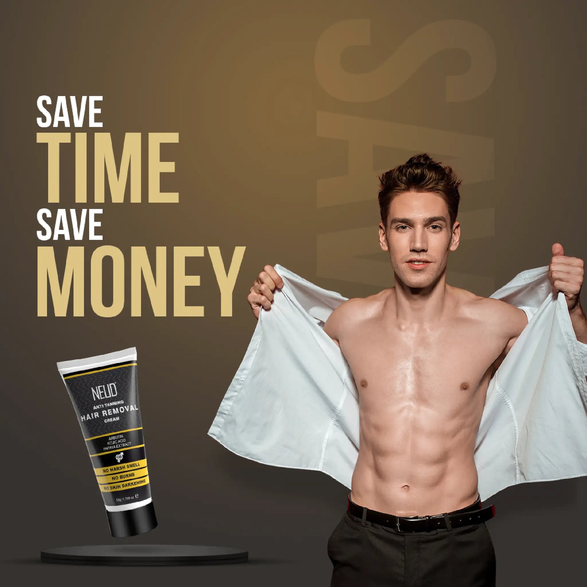 NEUD Body Hair Remover Cream Helps You Save Time and Money