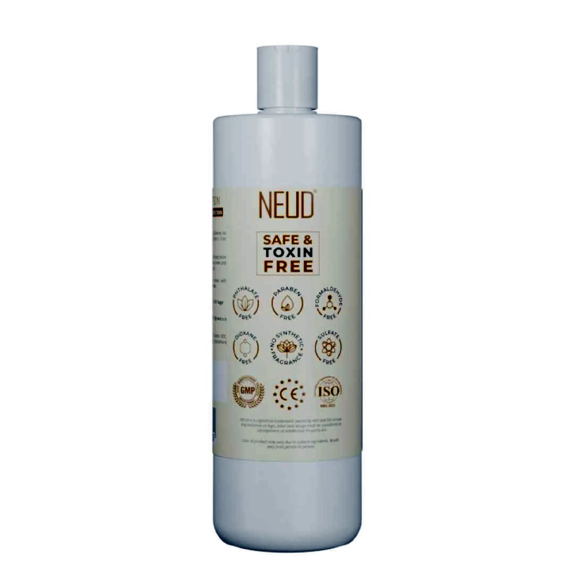 NEUD Body Lotion 400ml With Honey, Almond and Tulsi - Certified Safe and Toxin-Free Quality
