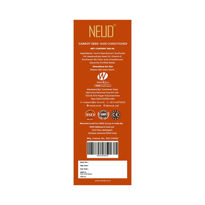 NEUD Carrot Seed Hair Conditioner is shipped worldwide - everteen-neud.com