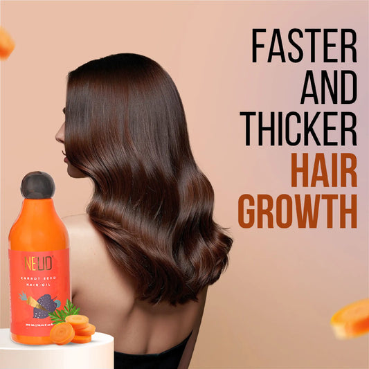NEUD Carrot Seed Hair Oil Helps Faster and Thicker Hair Growth - everteen-neud.com