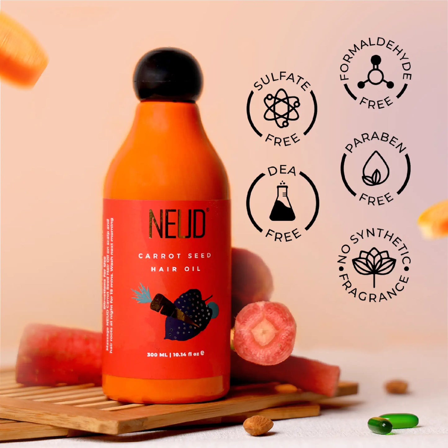NEUD Carrot Seed Personal Care Products Are Safe and Toxin-Free - everteen-neud.com