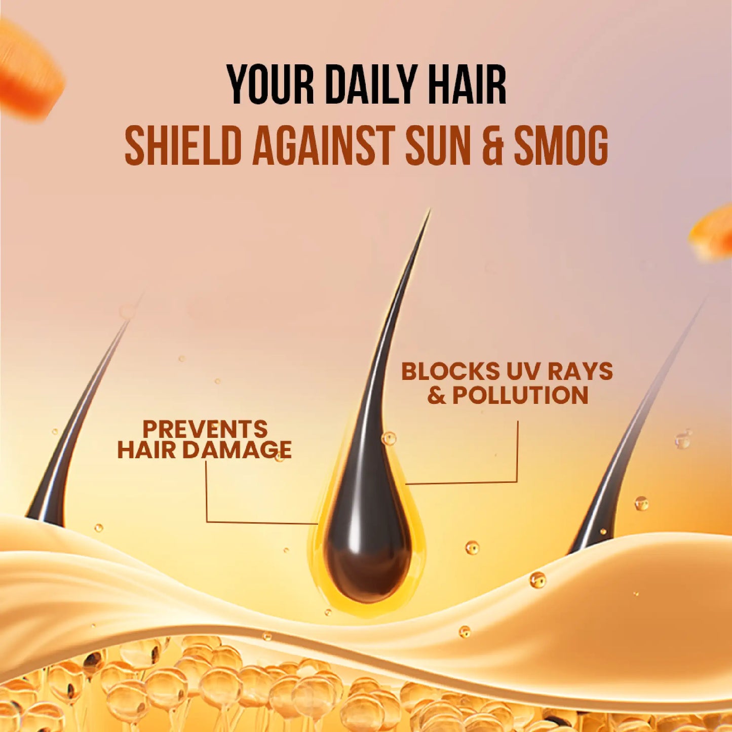NEUD Carrot Seed Hair Oil – Supports Hair Protection Against UV Exposure and Pollution