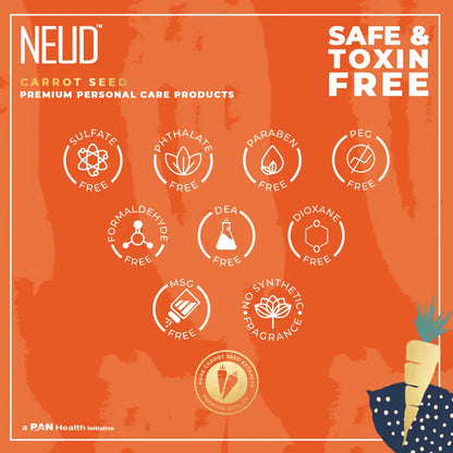 NEUD Carrot Seed Personal Care Products Are Safe and Toxin-Free - everteen-neud.com