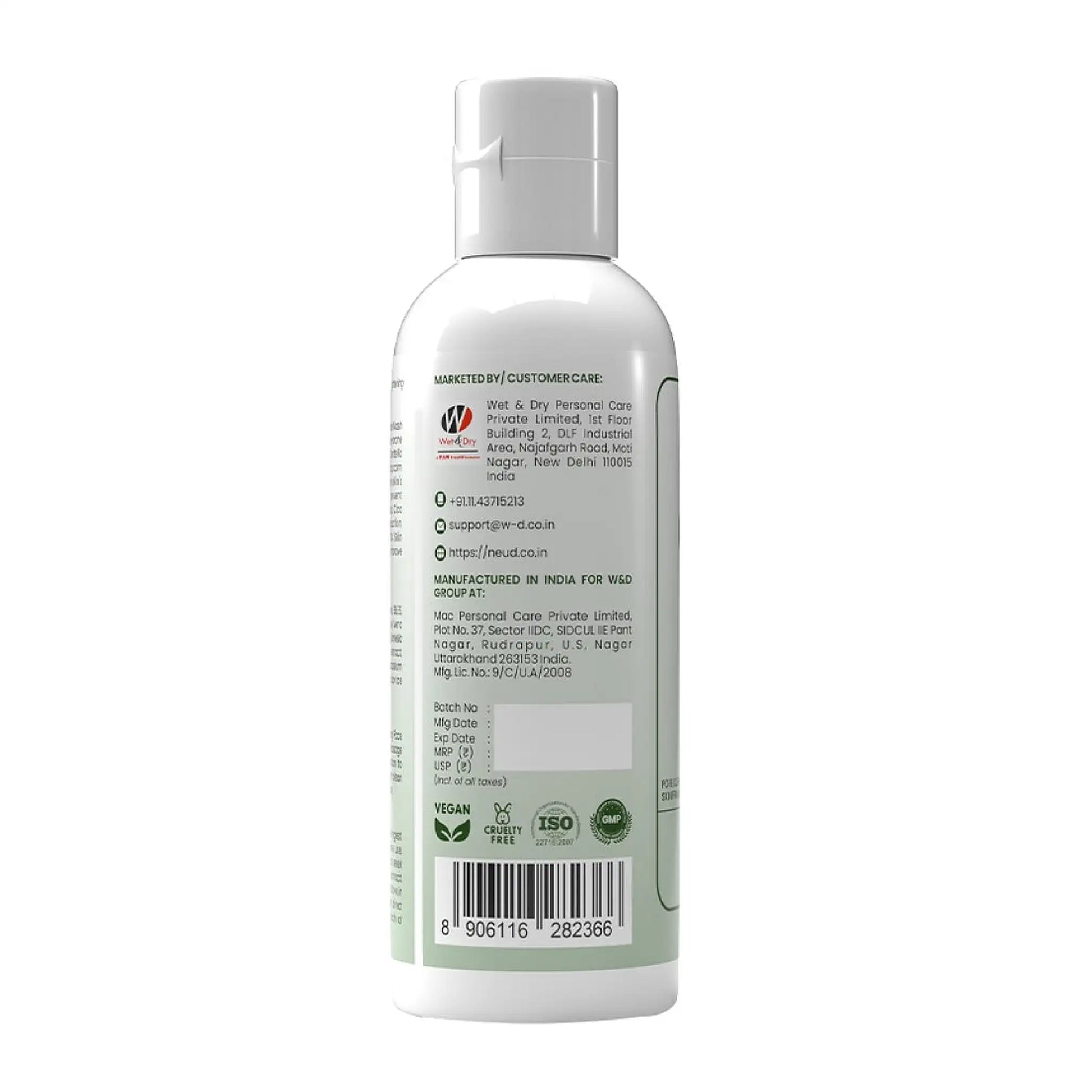 NEUD Cica Face Wash 100ml – Ships Worldwide from India