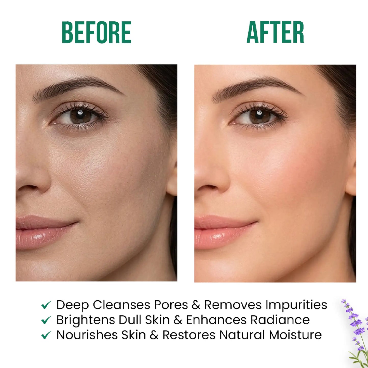 NEUD DIY Makeover Facial Kit – Deep Cleansing, Brightening and Moisturizing Steps