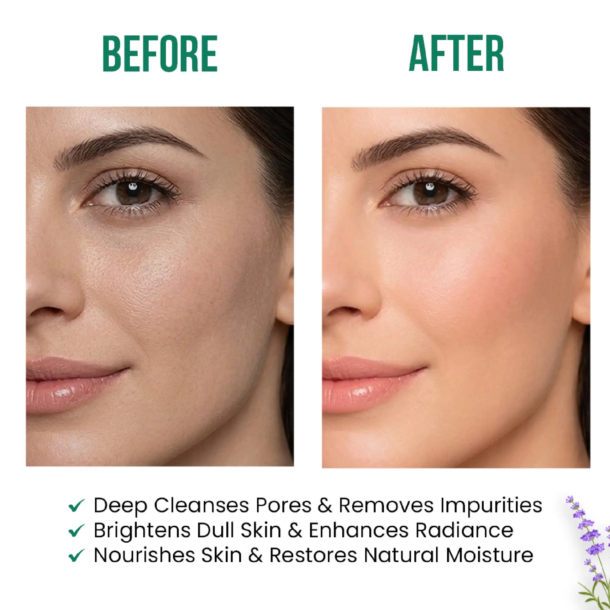NEUD DIY Makeover Facial Kit – Deep Cleansing, Brightening and Moisturizing Steps