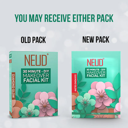 NEUD DIY Makeover Facial Kit  - Now In Pouch Packaging With The Same Goodness