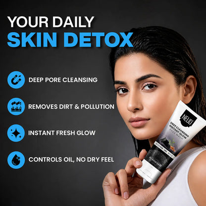 NEUD Deep Cleansing Charcoal Face - Deep Pore Cleansing Without Dry Feeling
