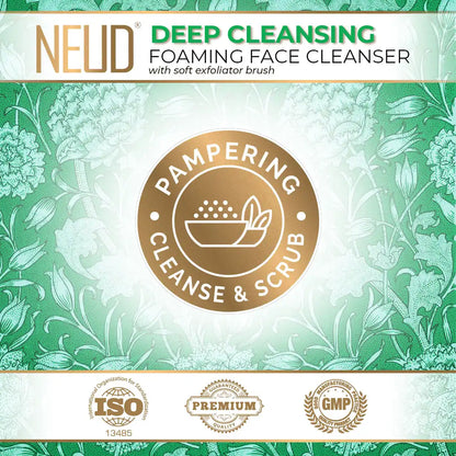 NEUD Deep Cleansing Foaming Face Cleanser 150ml is A Top Certified Quality Product - everteen-neud.com