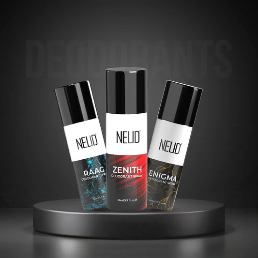 NEUD Unisex Perfumed Body Spray Combo For Men and Women - 3 Deos x 50ml Each