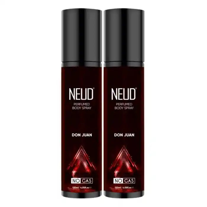 NEUD Don Juan Perfumed Body Spray, No Gas Deodorant with Long-Lasting Fragrance, 120ml